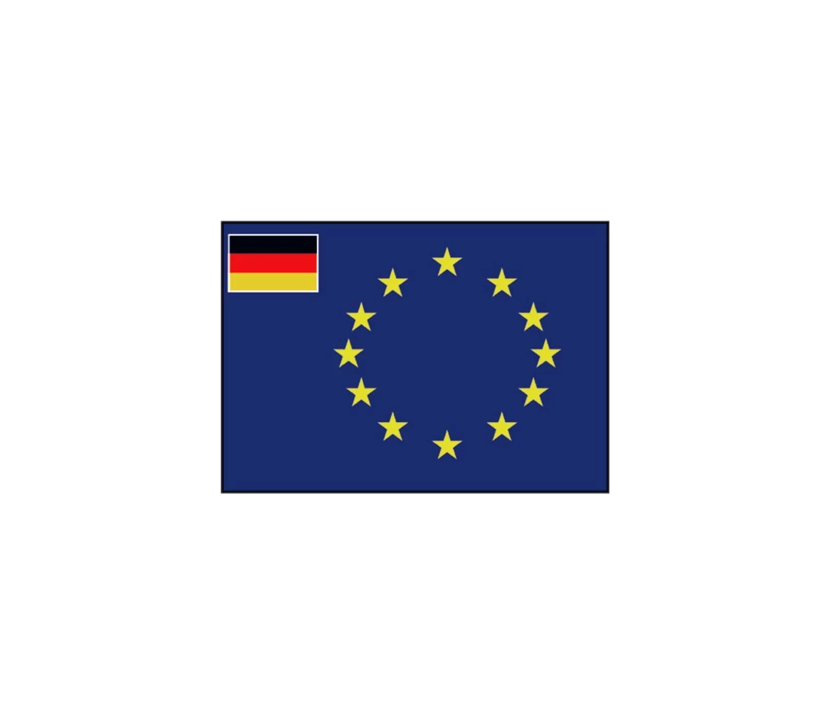 Europaflagge Deutschland