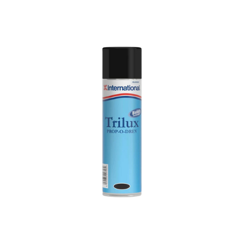 Trilux Pop-o-Drev Spray - Antifouling für Bootsantriebe, Propeller und Außeborder. Auch für Aluminium und Edelstahl geeignet.