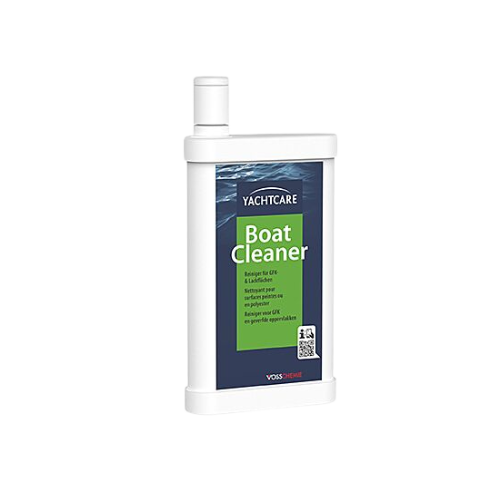 Yachtcare Bootsreiniger für GFK- & Lackflächen. BOAT CLEANER ist ein flüssiges, abriebstarkes Schleif- und Poliermittel für den Einsatz auf stark verwitterten und auskreidenden Kunststoffoberflächen. 500ml