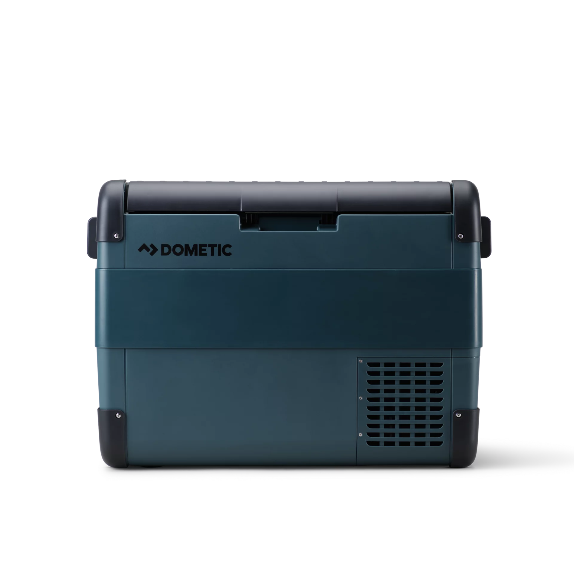 Dometic CFX2 57 Tragbare Kompressorkühlbox – 57 Liter, 12/24V & 230V Dometic CFX2 57 Kompressorkühlbox – Rückansicht mit Lüftungsgitter