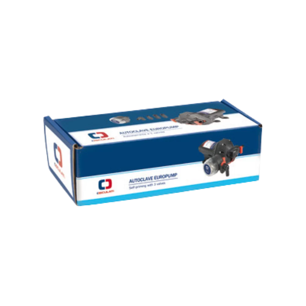 Osculati Europump 11 Autoklav-Pumpe, 3 Ventile, 11 l/min, 12V Osculati Autoclave Europump 11 – Originalverpackung